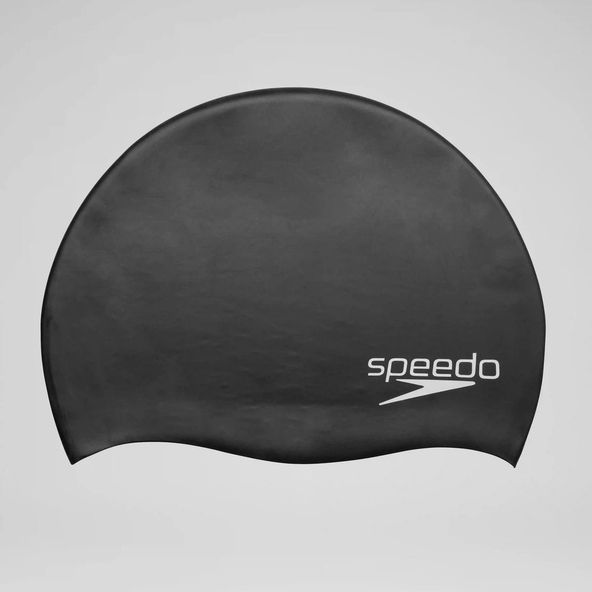 Junior Solid Silicone Cap Black