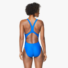 Women's Super Pro Back Solid One Piece Adult Blue