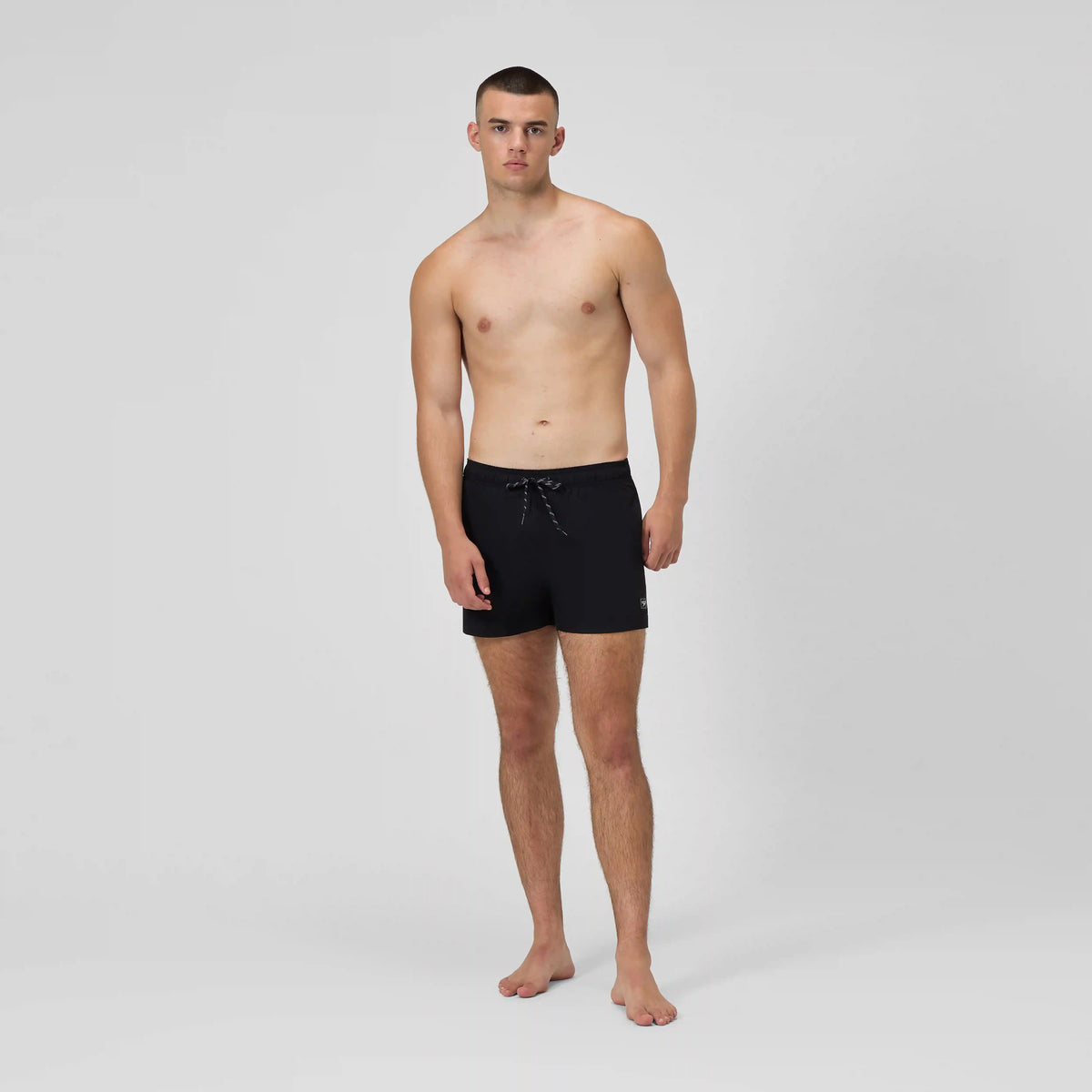Men's Classics Solid Redondo Edge Volley Swim Trunks Black
