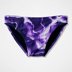 Men's Team Printed Brief Purple