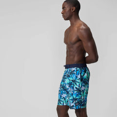Men's Printed Bondi Swim Shorts Blue