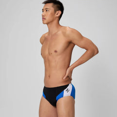 Men's Edge Splice Brief Blue