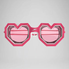 Kids Sunny G Diamond Heart Goggles Pink