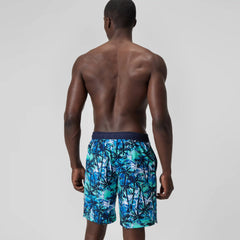 Men's Printed Bondi Swim Shorts Blue