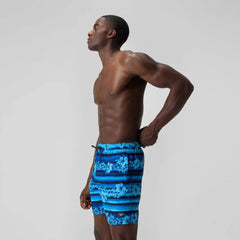 Men's Print Rondo Volley Swim Shorts Blue