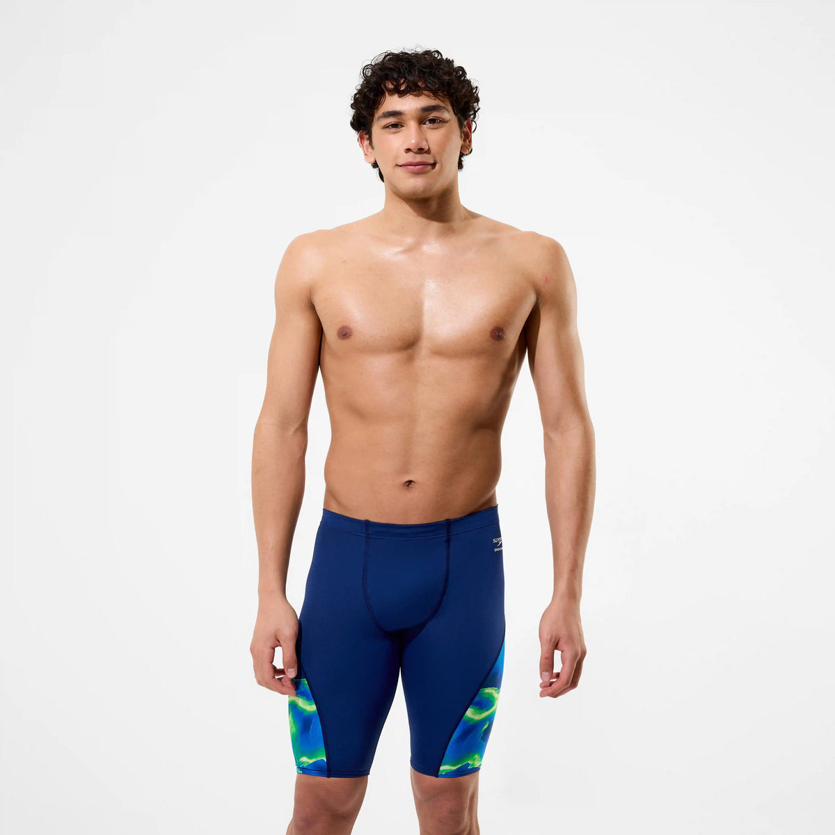 Men's Team Printed Jammer Blue/Green