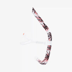 Adult Printed Bullet Head Snorkel Red/White