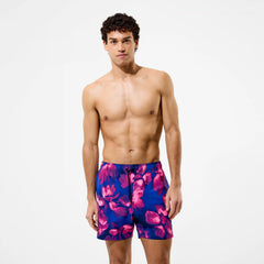 Men's Redondo Edge Printed Swim Shorts Blue/Pink