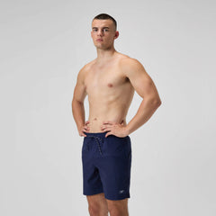 Men's Classic Solid Redondo Edge Volley Swim Trunks Navy