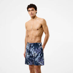 Men's Redondo Edge Printed Swim Shorts Black