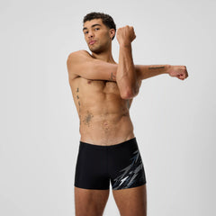 Men's Medley Logo Aquashort Gray/Black