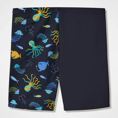 Infant Boys Printed Jammer Black