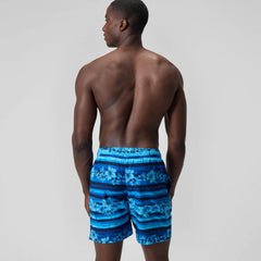Men's Print Rondo Volley Swim Shorts Blue