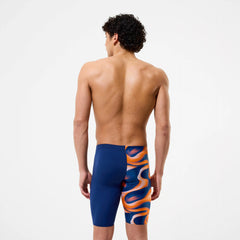 Men's Team Printed Jammer Navy/Orange