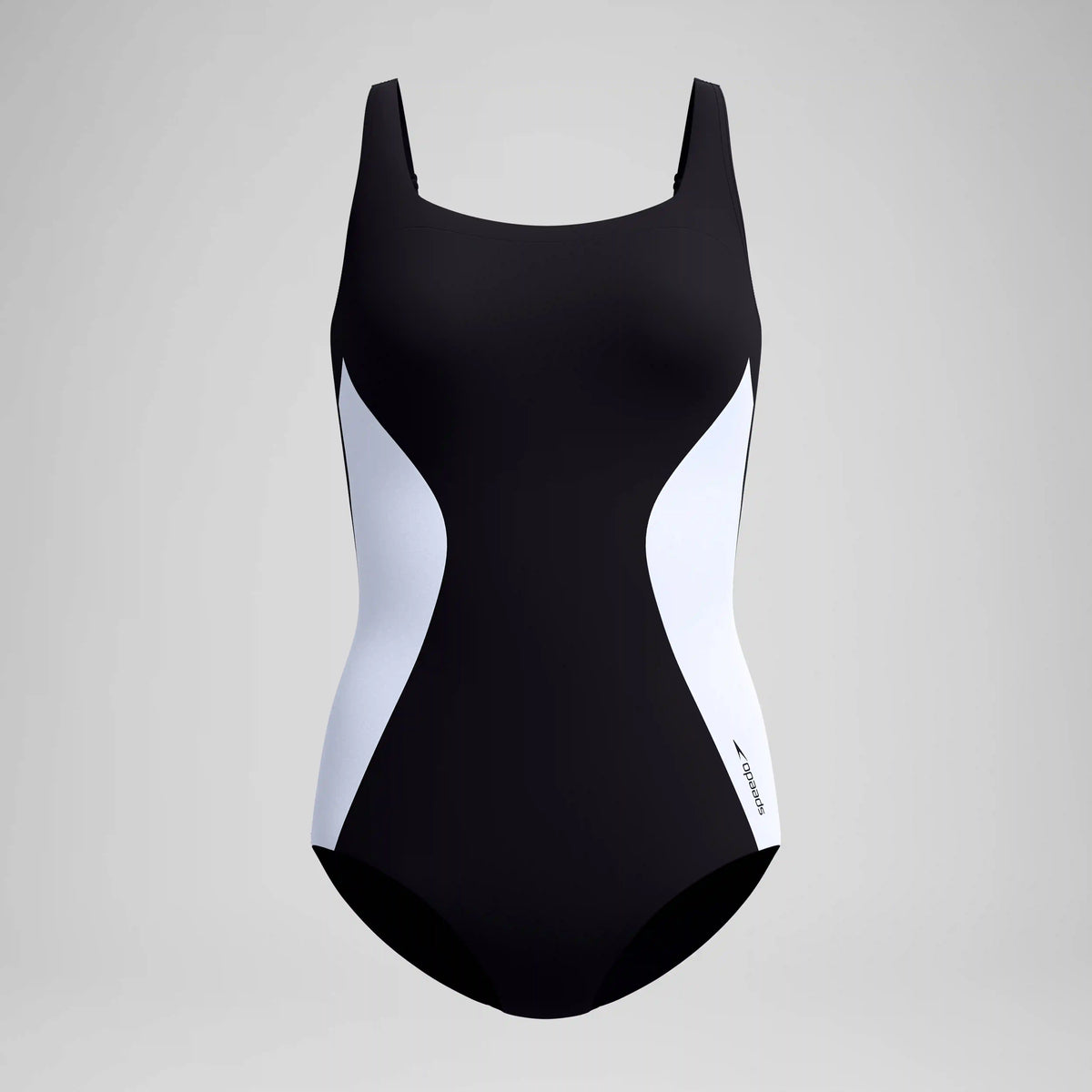 Women's Shaping Quantum Contour One Piece Black/White