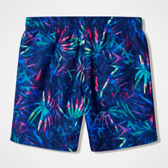 Boys Printed Swim Shorts Navy