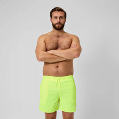 Men's Essential Watershort Swim Trunks Black/Yellow