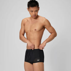 Men's Solid Poly Mesh Training Suit Black