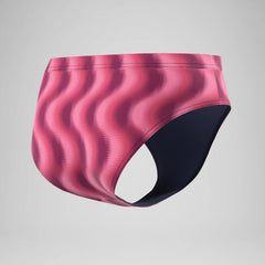 Men's The Speedo Printed Briefs Pink