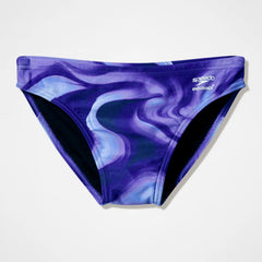 Men's Team Printed Brief Purple