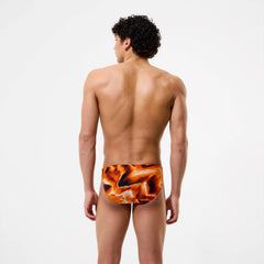 Men's Team Printed Brief Orange