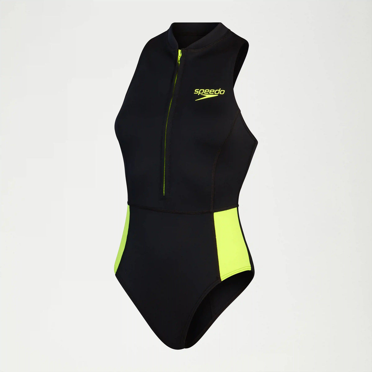 Women's Sleeveless Thermal One Piece Black/Green