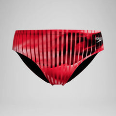Men's Club Training Printed Brief Red