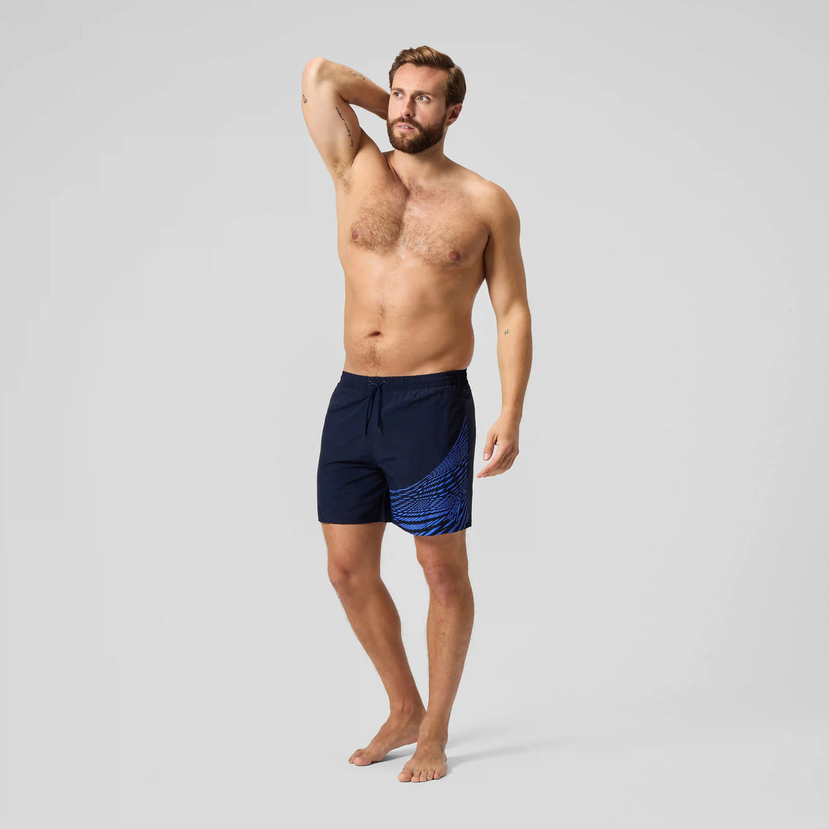Men's HyperBoom Splice Swim Shorts Navy/Blue