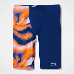 Men's Team Printed Jammer Navy/Orange