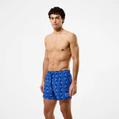 Men's Redondo Edge Printed Swim Shorts Navy