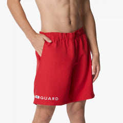 Men's Guard Volley Swim Trunks Red