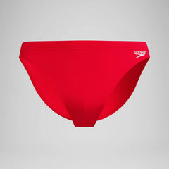 Men's The Speedo Solid Brief Red