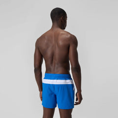 Men's Jetstream Retro Volley Swim Shorts Blue/White