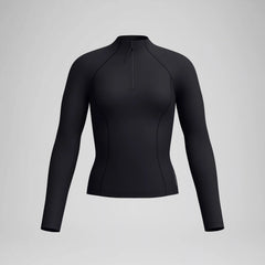 Women's Long Sleeve Rashguard Black/Dark Gray
