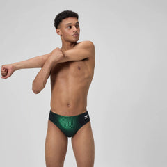 Men's Flow Brief Black/Green