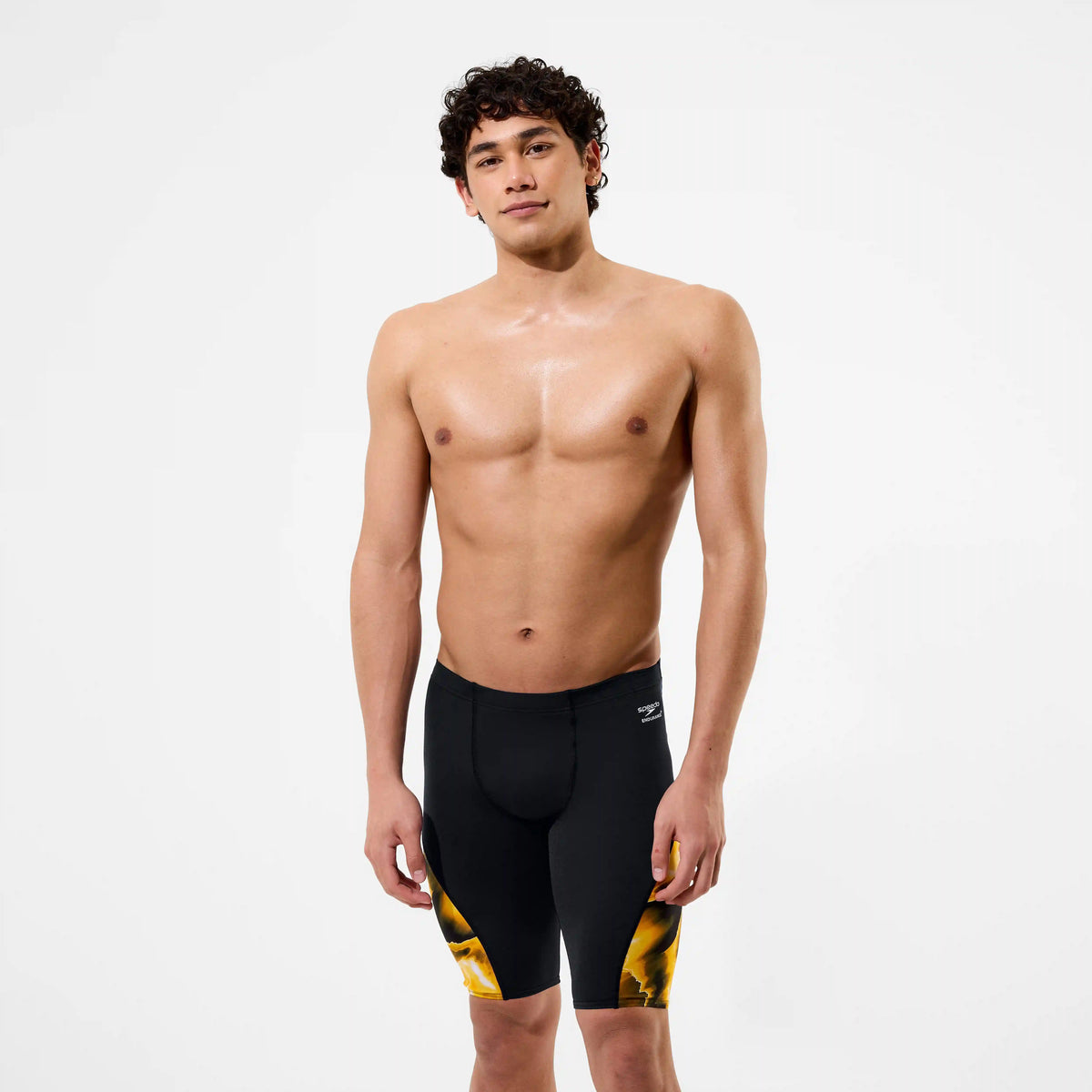 Men's Team Printed Jammer Yellow
