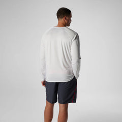 Easy Solid Long Sleeve Swim Rashguard White