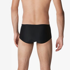 Men's Solid Dive Swim Bottom Black