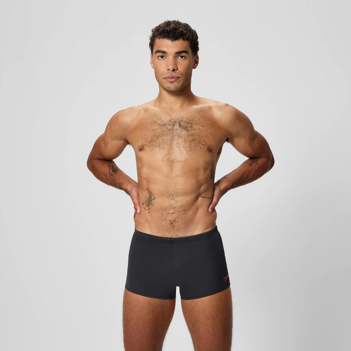 Men's Hyperboom Aquashorts Black/Red
