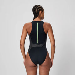 Women's Scuba Flex Hydrasuit Black/Green